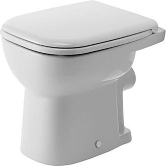 Duravit Duravit - D-code Inodoro De Pie Compact, Enrasado Plano