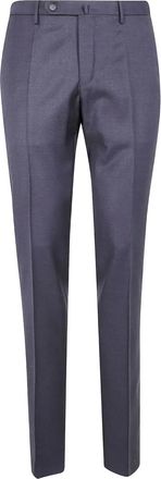 Incotex Pantaloni dritti in lana - Grigio