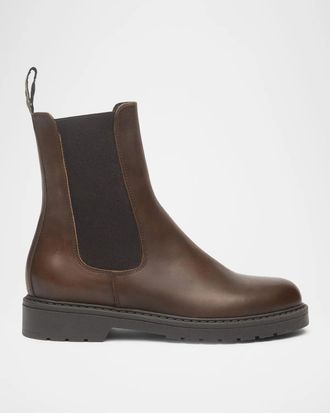 Nero Giardini Leather Chelsea Ankle Boots