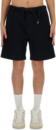 Woolrich Blue Solid Shorts
