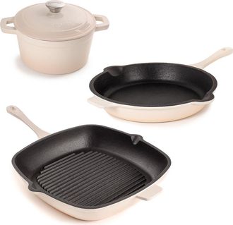 Berghoff Neo 4-Piece Cast Iron Set in White at Nordstrom Rack