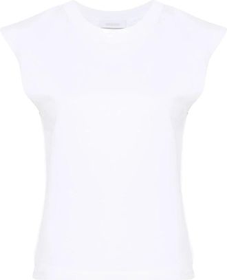 Paco Rabanne Sleeveless Tops - Dames - Tops zonder mouwen - Wit - S - Katoen - Tops