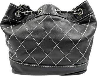 Chanel Bolso de Hombro Wild Stitch Pre-owned - Pre-owned - Mujer - Negro - ONE SIZE