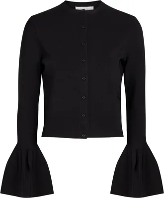 Stella McCartney Stella Mccartney Fine-knit Cardigan - Black - S (UK8-10 / S)