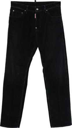 Dsquared2 Klassieke Denim Jeans - Heren - Slim Fit Jeans - Zwart - XL - Denim - Jeans