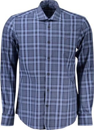 North Sails Blauw Overhemd Lange Mouwen Regular Fit - Heren - Casual Overhemden - Blauw - S - Overhemden