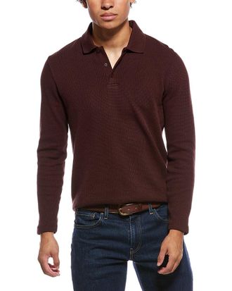 Vince Variegated Polo Shirt