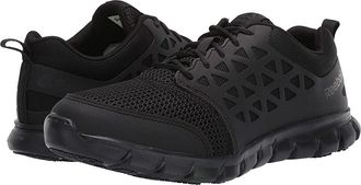Reebok Sublite Cushion Work - RB4035 Soft Toe SD Mens Shoes Black : 4.5 D - Medium, Textile