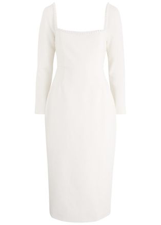 Odd Muse The Ultimate Muse Embellished Midi Dress - White - XS (UK6)