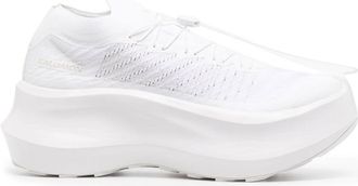Salomon low-top slip-on sneakers - women - Rubber/Fabric/Fabric - 7.5 - White