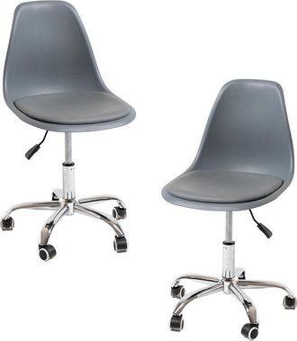 Regalos Miguel Regalos Miguel - Packs Sillas - Pack 2 Sillas Dami Office - Gris oscuro