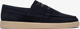 Clarks Lockford Boat Navy Suede