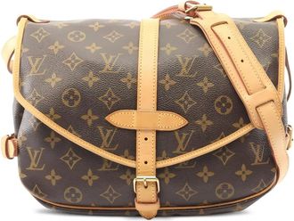 Louis Vuitton Borsa a spalla Saumur 30 2006 - Marrone
