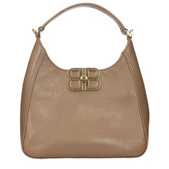 Balenciaga Hobo Handtaschen Damen Leder Braun
