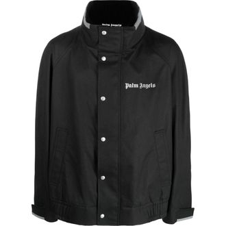 Palm Angels Classic Logo Bomber Zwart