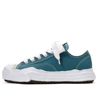 Miharayasuhiro HANK OG Sole Canvas Low-top Sneaker Blue A05FW702-WHTGRN