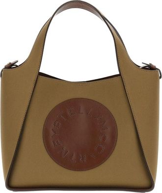 Stella McCartney Logo Crossbody Tote Bag Macintosh & Alter Mat - Dames - Shoppers - Beige - ONE Size - Tassen