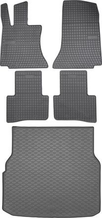 OEM Juego De Alfombrillas De Goma Para Coche Y Maletero Para Mercedes Clase C W206 (s206) Familiar A Partir De Junio De 2021