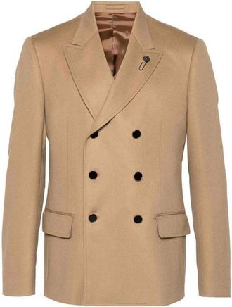 Lardini Giacca doppiopetto Attitude - - Jackets - Uomo - Marrone - XL