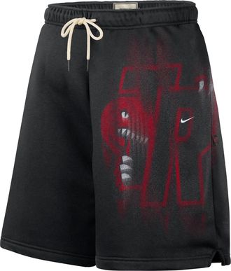 Nike Toronto Raptors Standard Issue Fleece Shorts Black White IQ1546-010