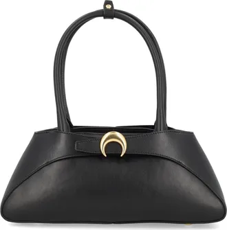Marine Serre Aurora Baguette Crescent Accent Shoulder Bag