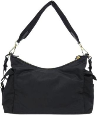 Prada Pre-owned Tessuto Vitello Borsa a Spalla - - Pre-owned - Donna - Nero - ONE SIZE