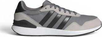 adidas Run 60s 4.0 Schoenen - Heren - Hardloopschoenen - Grijs - 44 EU - Leer - Fitness