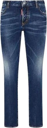 Dsquared2 Slim-fit Jeans - Heren - Slim Fit Jeans - Blauw - W38 - Katoen - Jeans