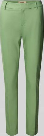 Mos Mosh Slim Fit Hose mit Ziertaschen Modell Abbey in Gruen, Gr&ouml;&szlig;e 34