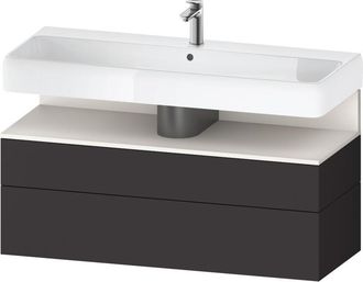 Duravit Qatego Mueble Bajo Lavabo, 1 Extra&iacute;ble Y 1 Caj&oacute;n, - Duravit