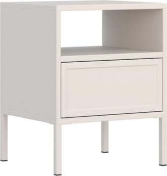 Selsey Selsey Velveto - Mesita De Noche Con Caj&oacute;n Y Hueco, Cachemira, 45 Cm