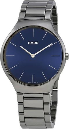 Rado True Thinline Blue Dial Mens Watch R27955022