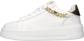 Love Moschino Ja 15505G0Miap 10A Sneakers - Dames - Sneakers - Wit - 38 EU - Leer - Schoenen