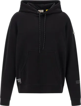 Moncler Black Oversized Hoodie