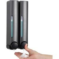 OEM Dispensador De Jab&oacute;n Y Gel De Ducha De Pared, Dispensador 2 En 1 De Champ&uacute; Y Acondicionador, No Requiere Perforaci&oacute;n Para Ba&ntilde;o, Cocina, Mercado, Hotel