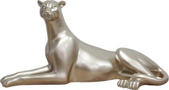 Schubiger M&ouml;bel Skulptur Eleganter Gepard Liegend