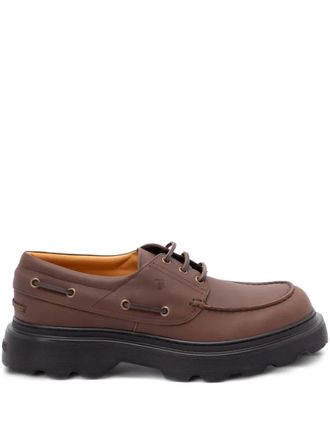 Tod's Leren bootschoenen - Bruin