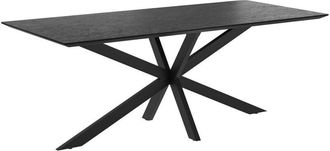 Rendez-Vous D&eacute;co Mesa Marvel En Madera Negra 220 Cm