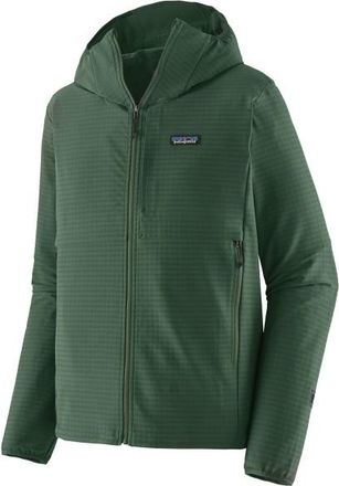 Patagonia R1 Techface Hoody Softshelljacke f&uuml;r Herren | gr&uuml;n/oliv