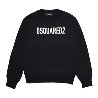 Dsquared2 Sleveless Knitwear - male - Dsquared2 - Kids Sweatshirts - Black - 10 Y - Kids