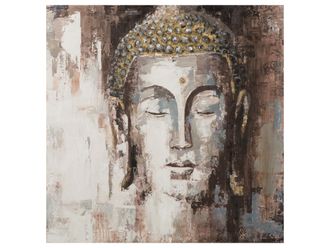 Schubiger M&ouml;bel Bild Buddha mit Schmalem Gesicht