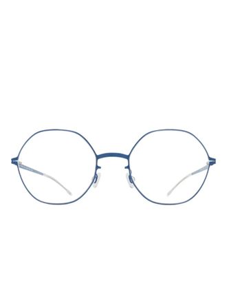 Mykita Eilish bril met rond montuur - Blauw