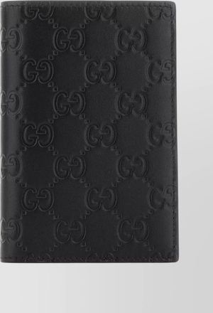 Gucci leather passport holder