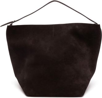 Toteme Belted Suede Leather Tote