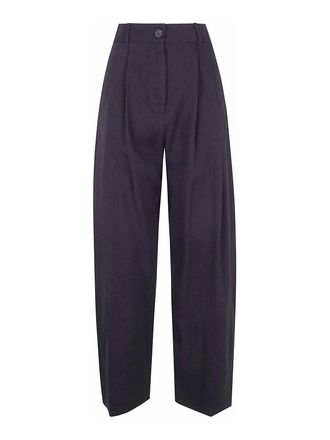 STUDIO NICHOLSON Acuna Double Pleat Front Pant