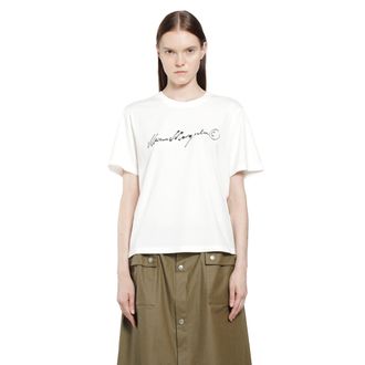 Maison Margiela Overdyed Handwritten Logo T-Shirt