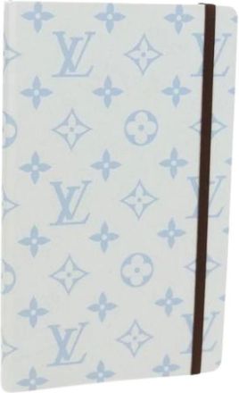 Louis Vuitton Pre-owned Note Cover - Dames - Vintage Accessoires - Blauw - ONE Size - Vintage