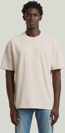 G-Star Structured Relaxed Base T-Shirt - Wit - Heren