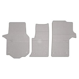 OEM Alfombrillas De Goma Para: Furgoneta De Reparto Mercedes Crafter Ii (2016-) - Color Gris A Juego