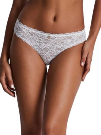 Aubade Womens Rosessence Care Brazillian - White polyamide - Size X-Large